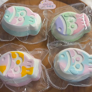Molten Taiyaki Taba Squishy Toys