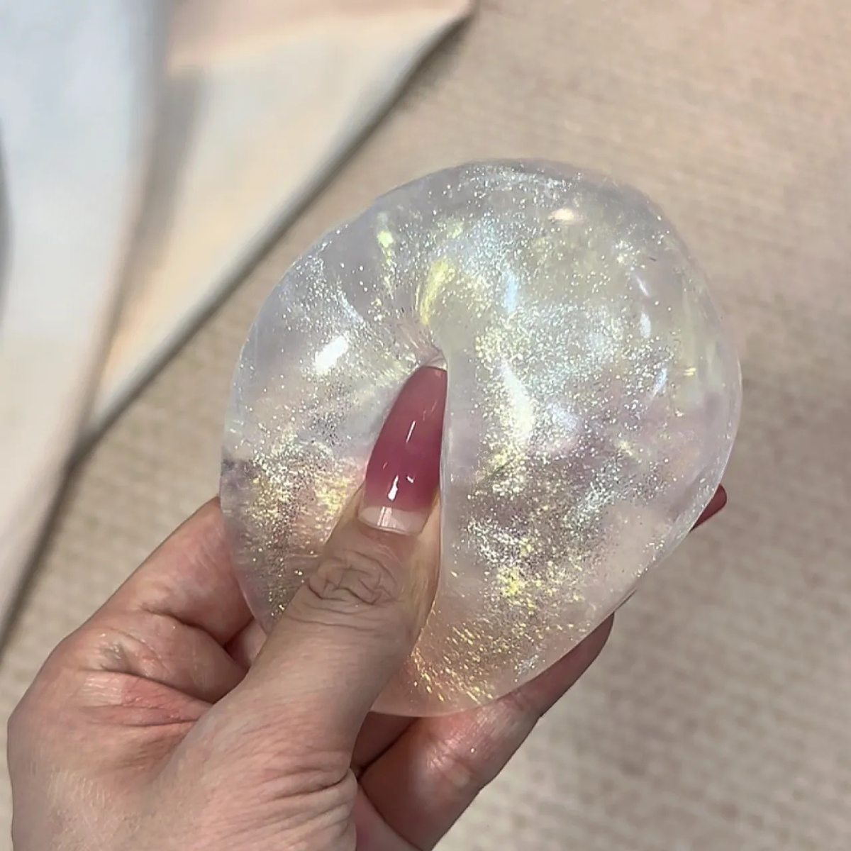 Aurora Star Dream Vaseline Squishy Ball