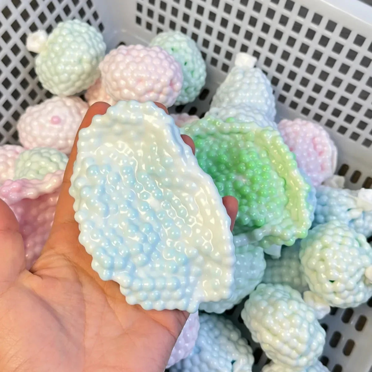 Creamy Crunch Chatter Handmade Squishy Ball