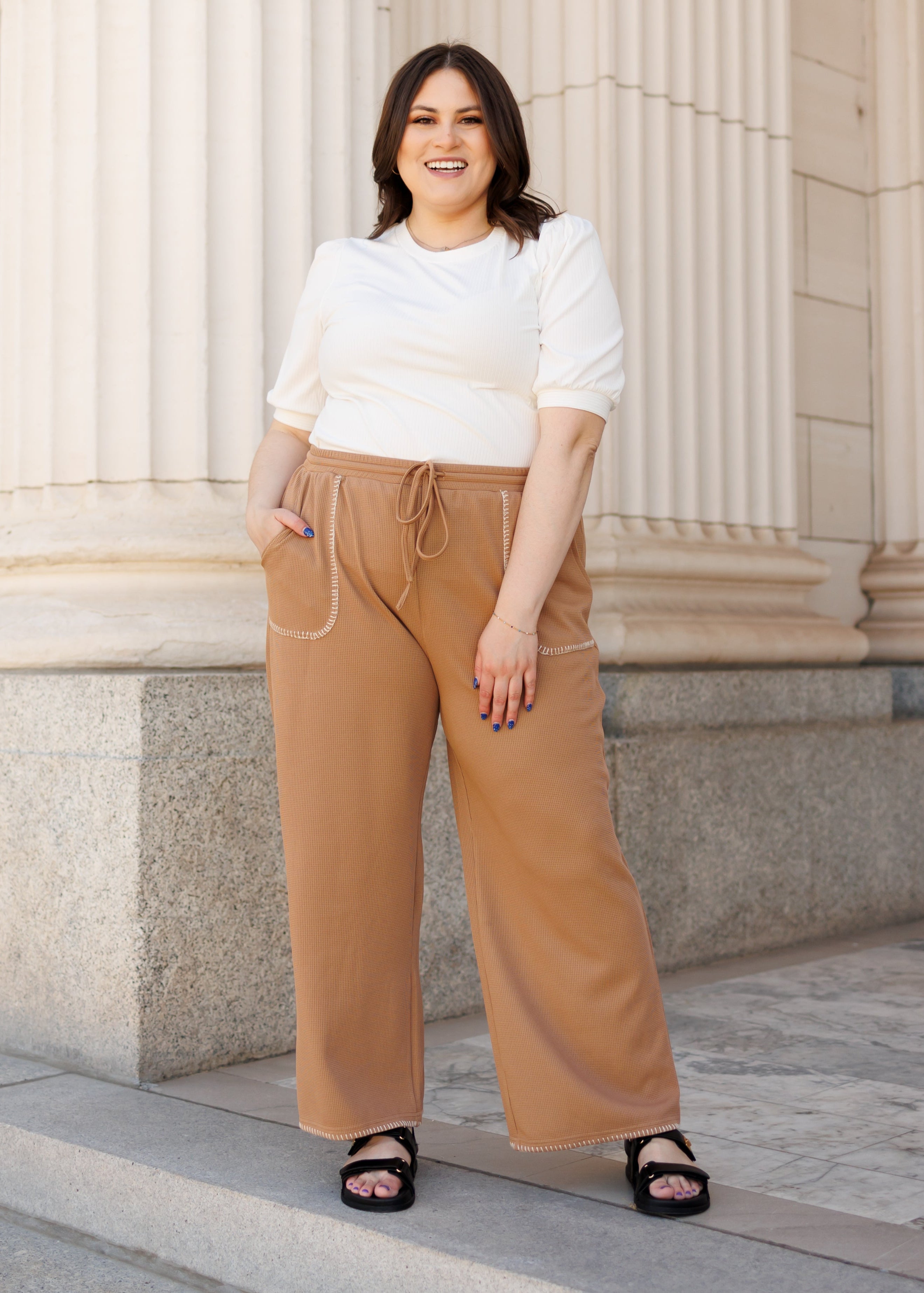 Addison Brown Pants