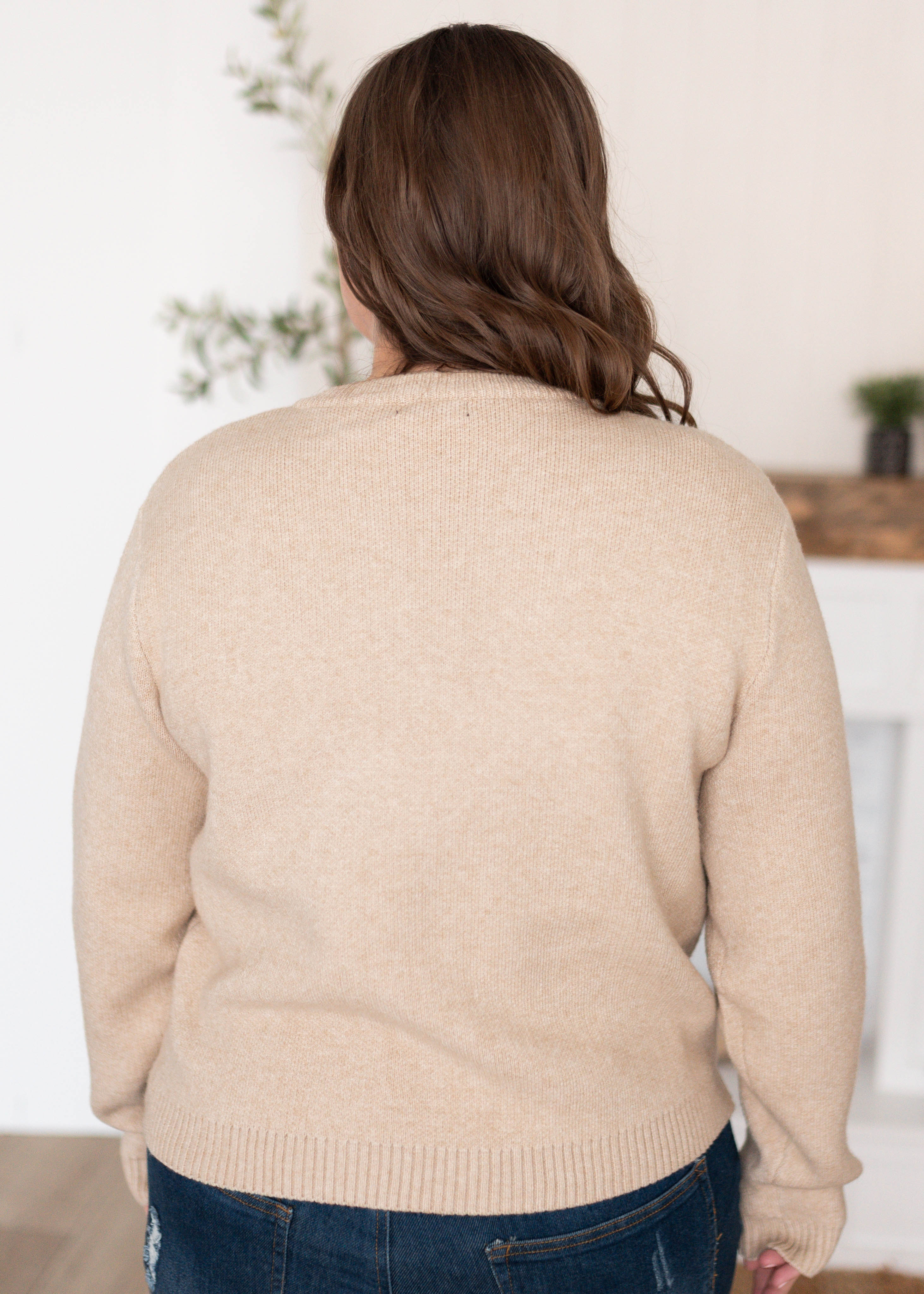 Astrid Taupe Cardigan