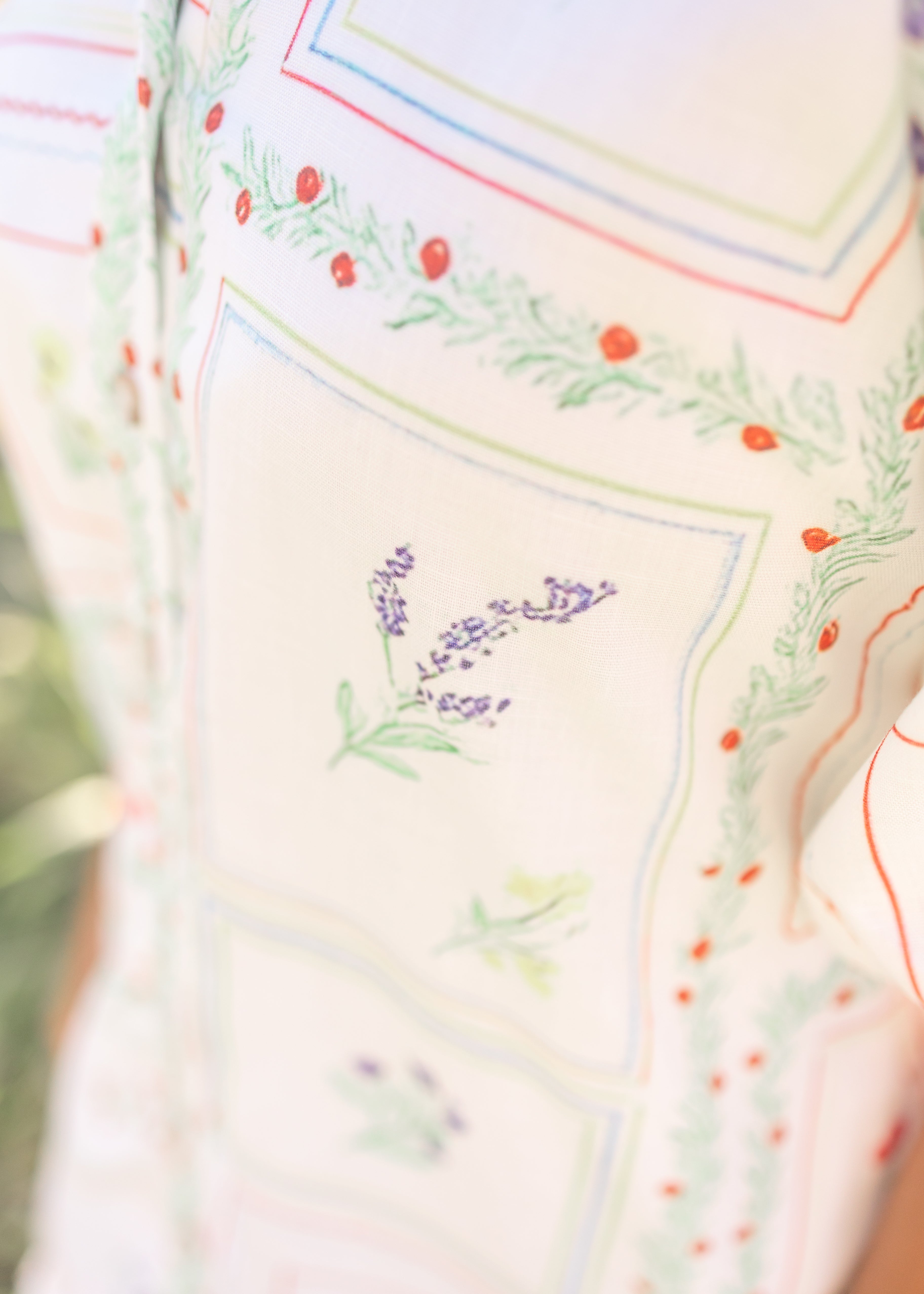 Caitlin Ivory Floral Dress