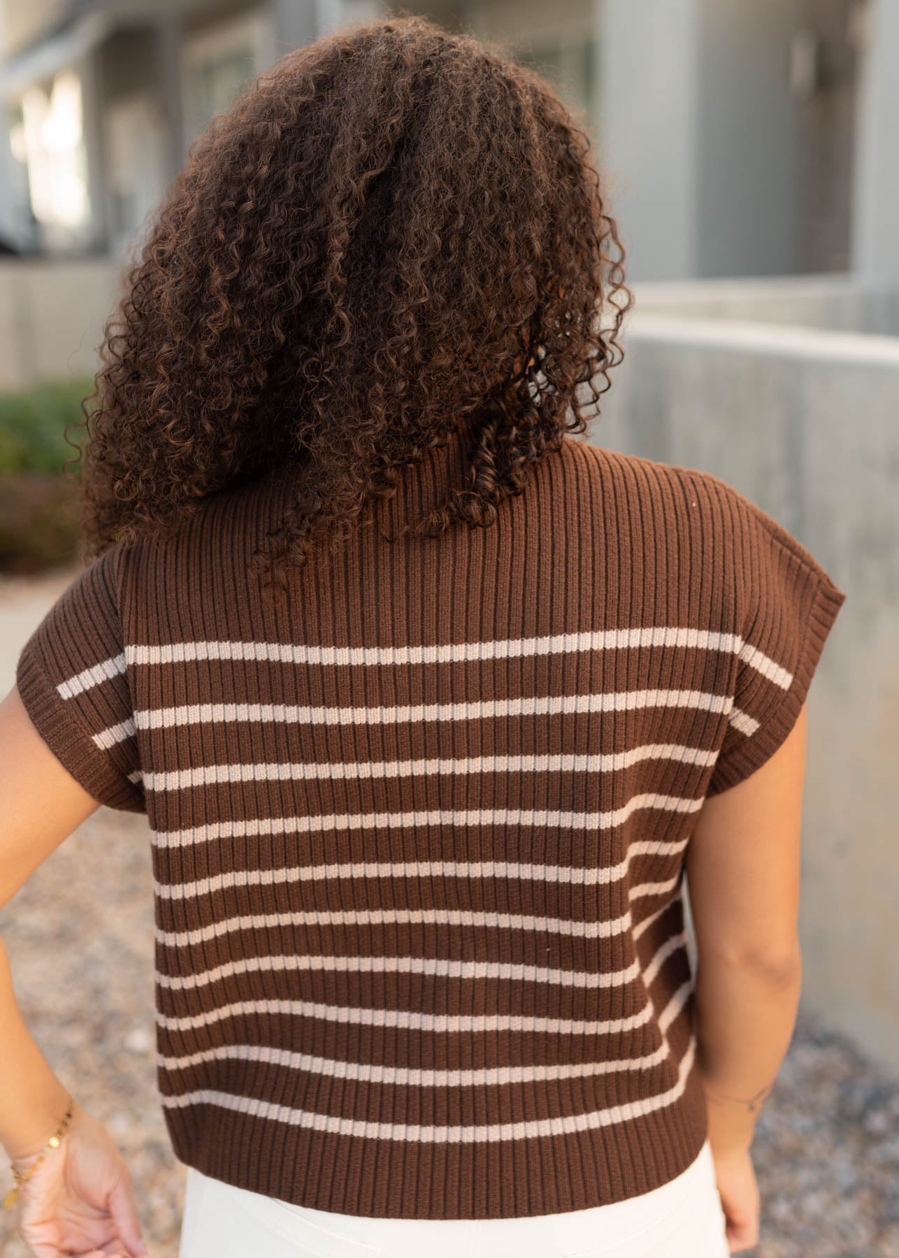 Claire Hazelnut Sweater