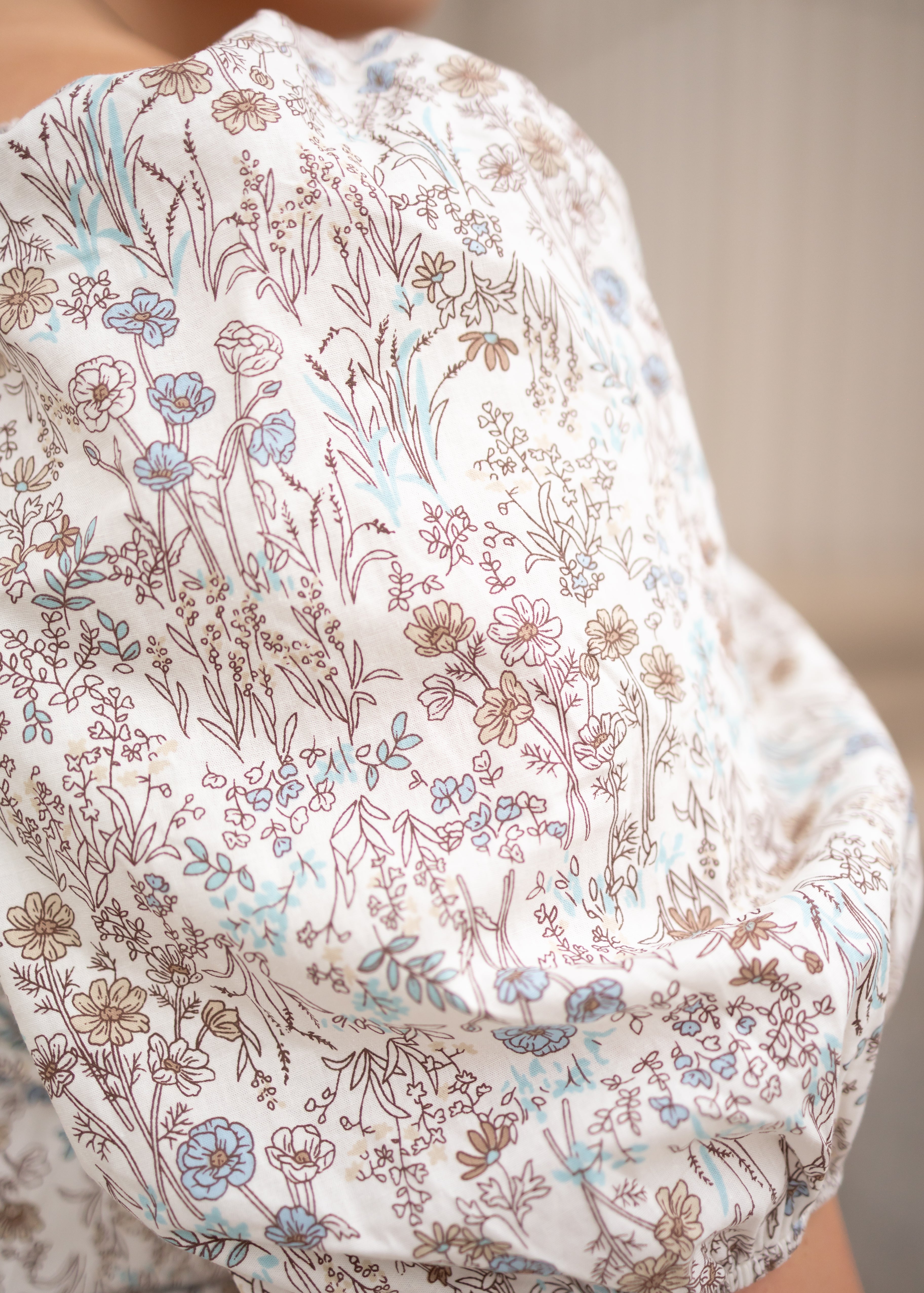 Cleo Cream Floral Dress