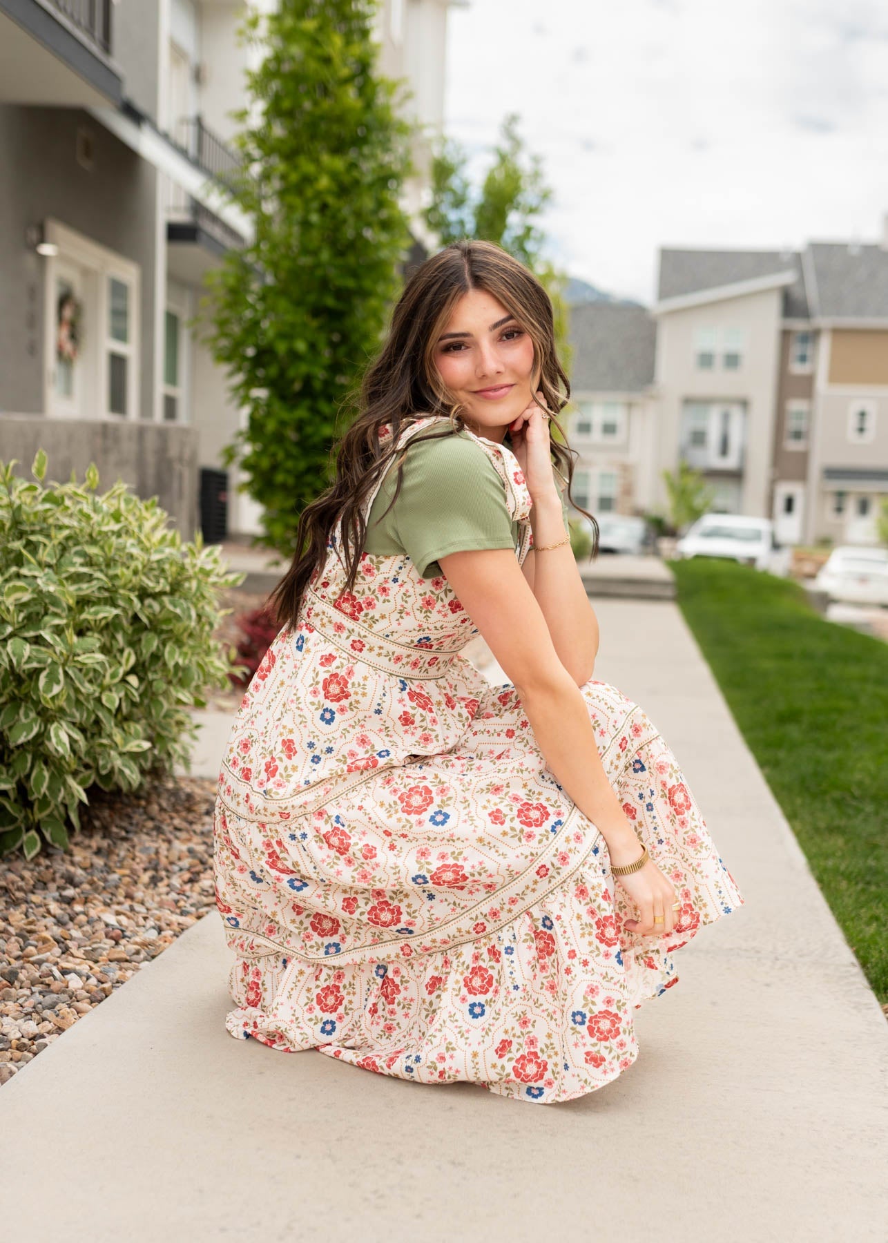 Conlee Floral Dress