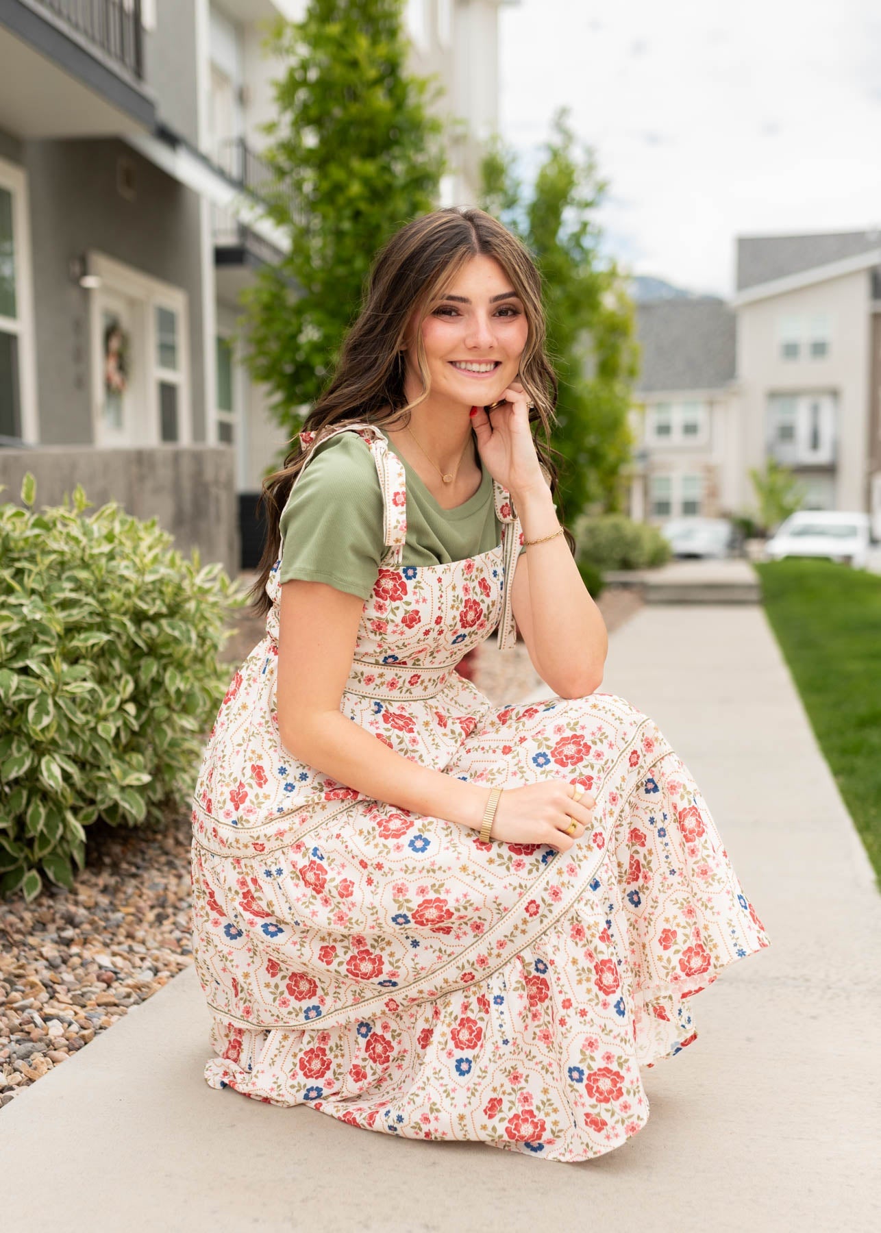 Conlee Floral Dress