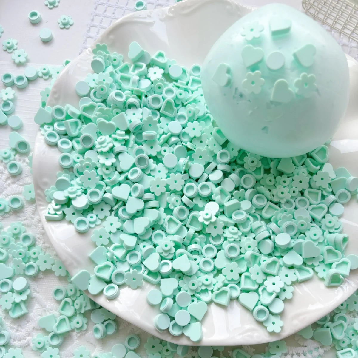 Mint Candy Handmade Squishy Ball