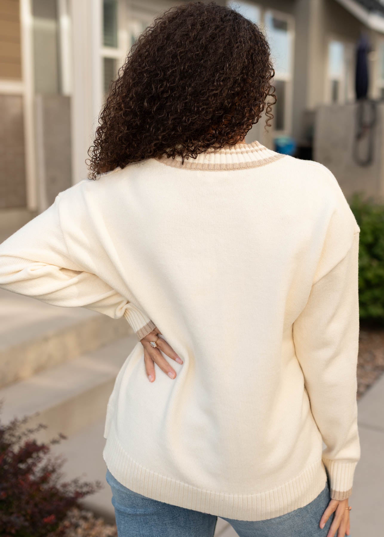 Elle Ivory Sweater