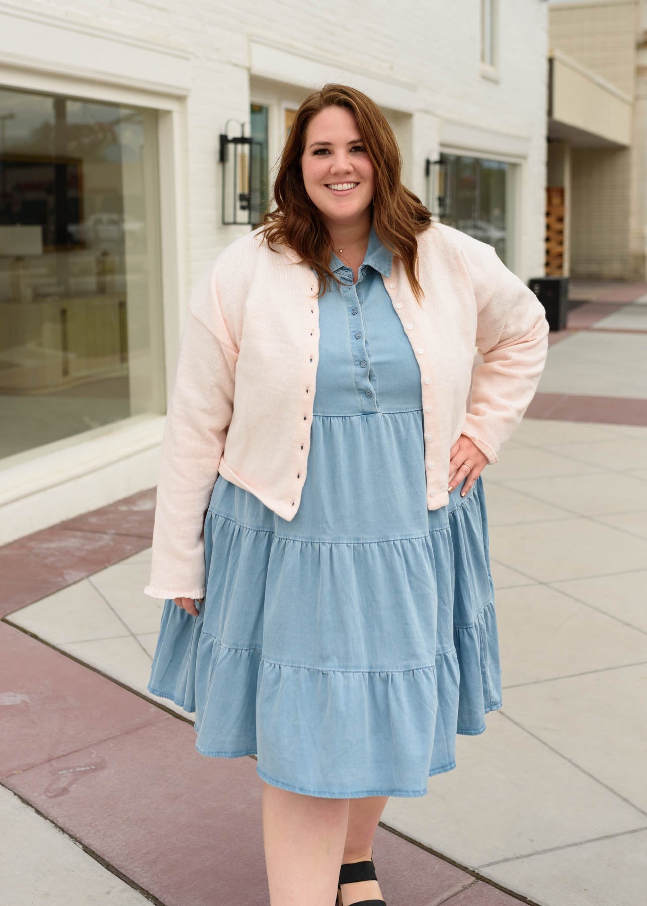 Hadlee Light Pink Cardigan