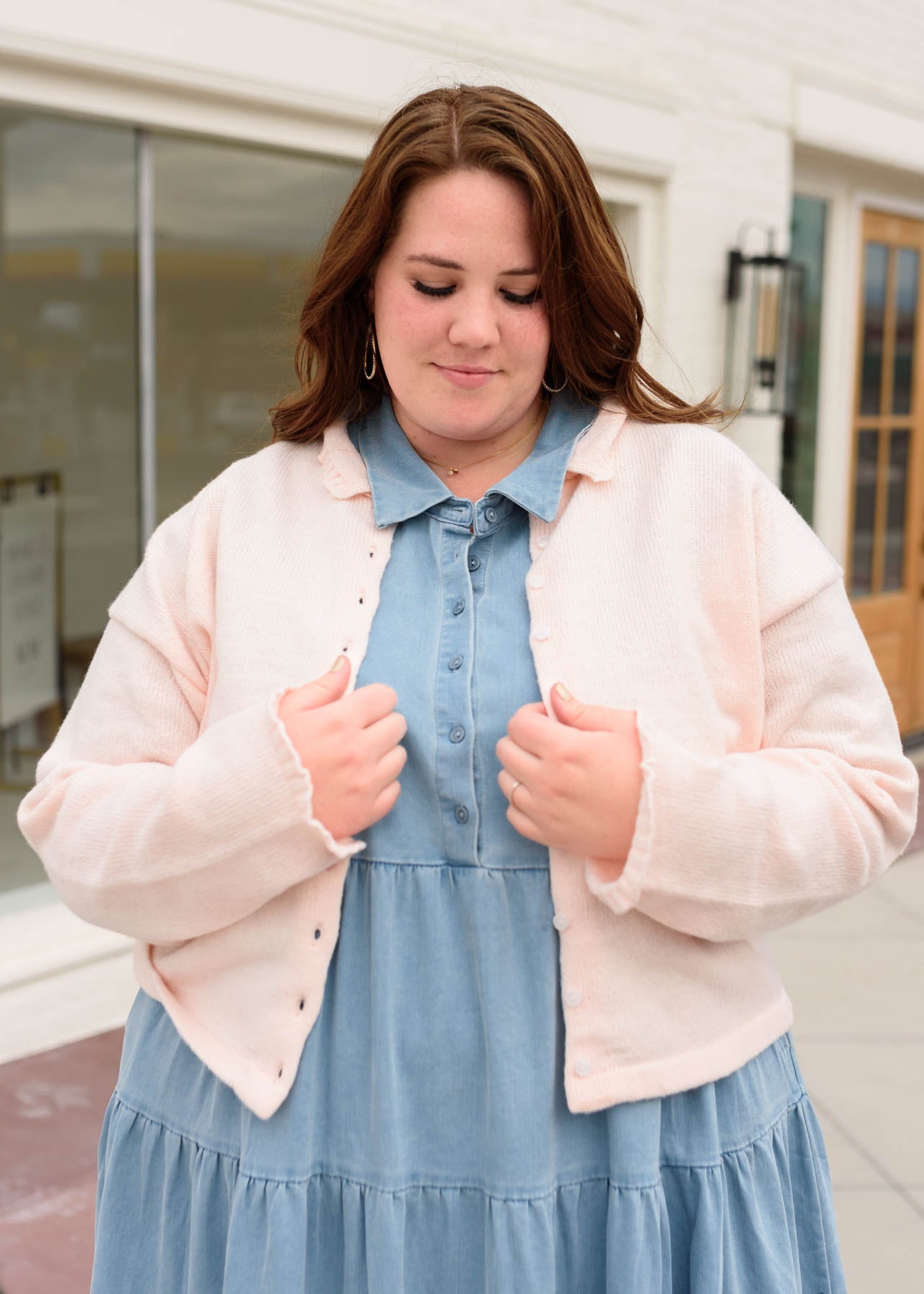 Hadlee Light Pink Cardigan