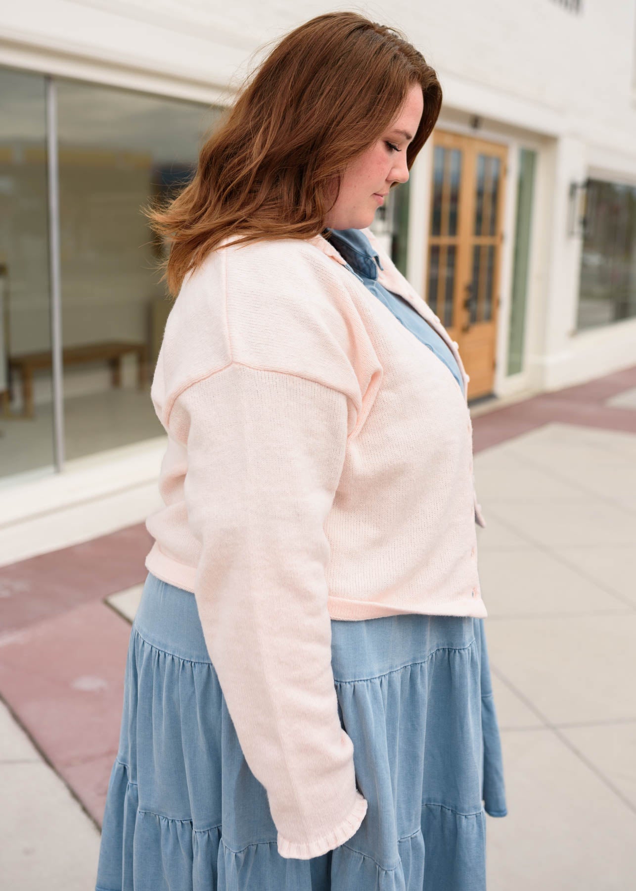 Hadlee Light Pink Cardigan