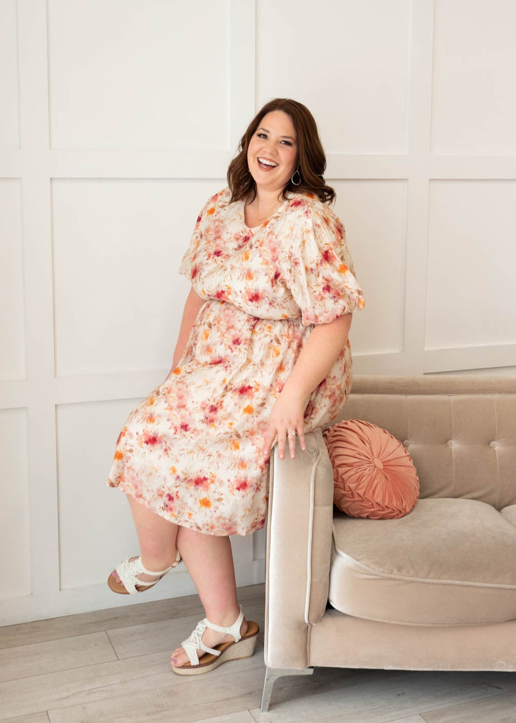 Haven Multi Floral Printed Dress