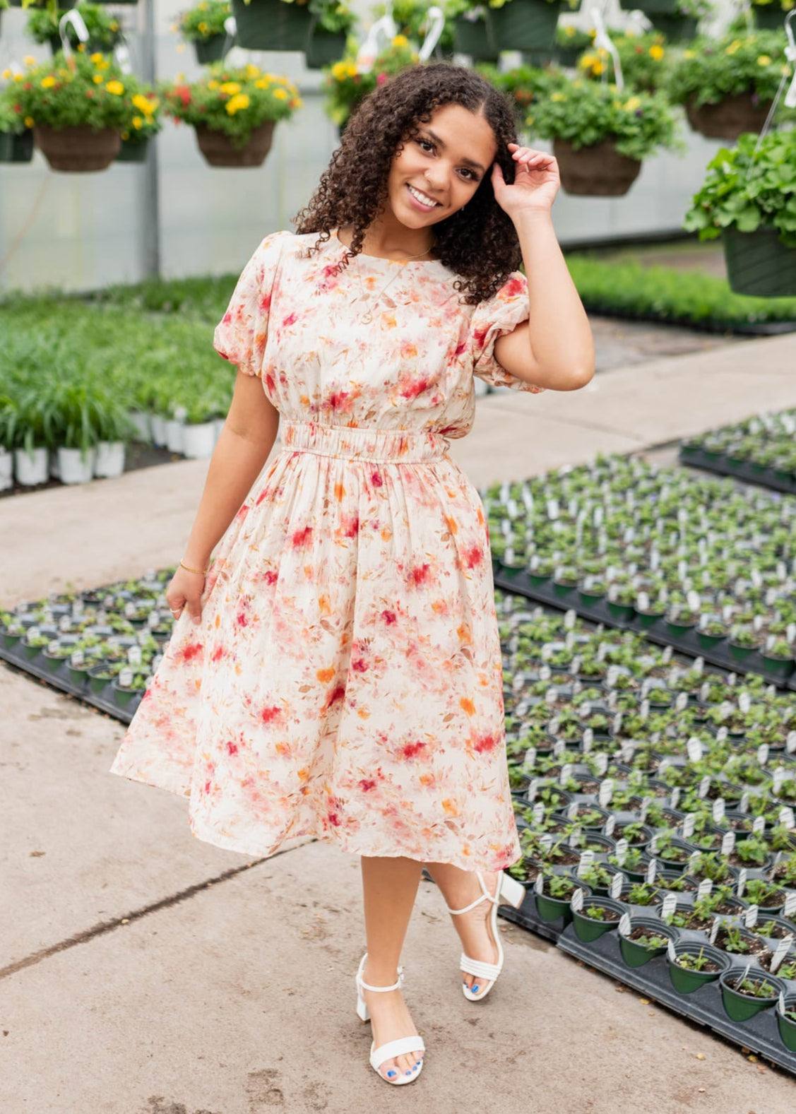 Haven Multi Floral Printed Dress