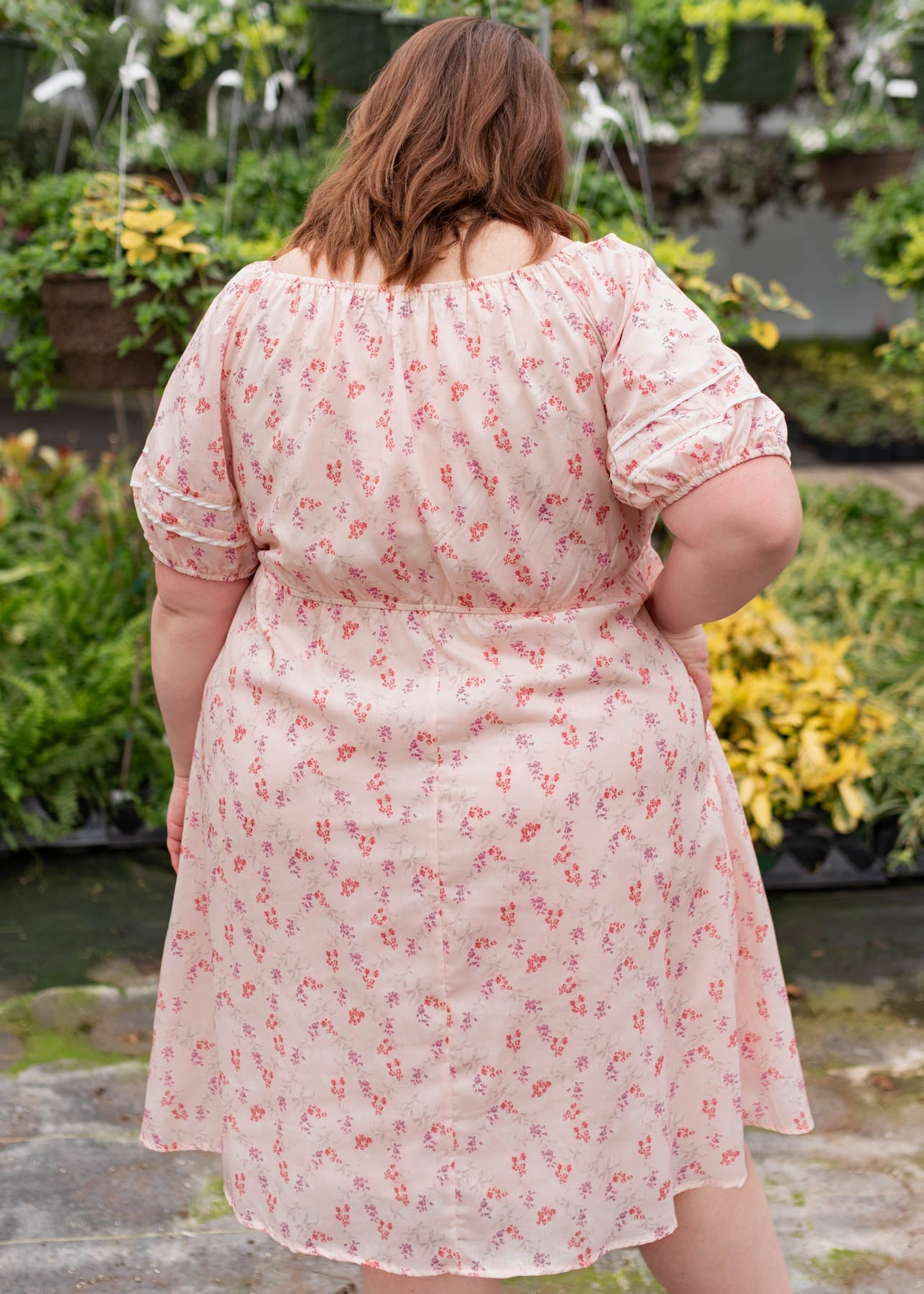 Jaysha Blush Floral Dress