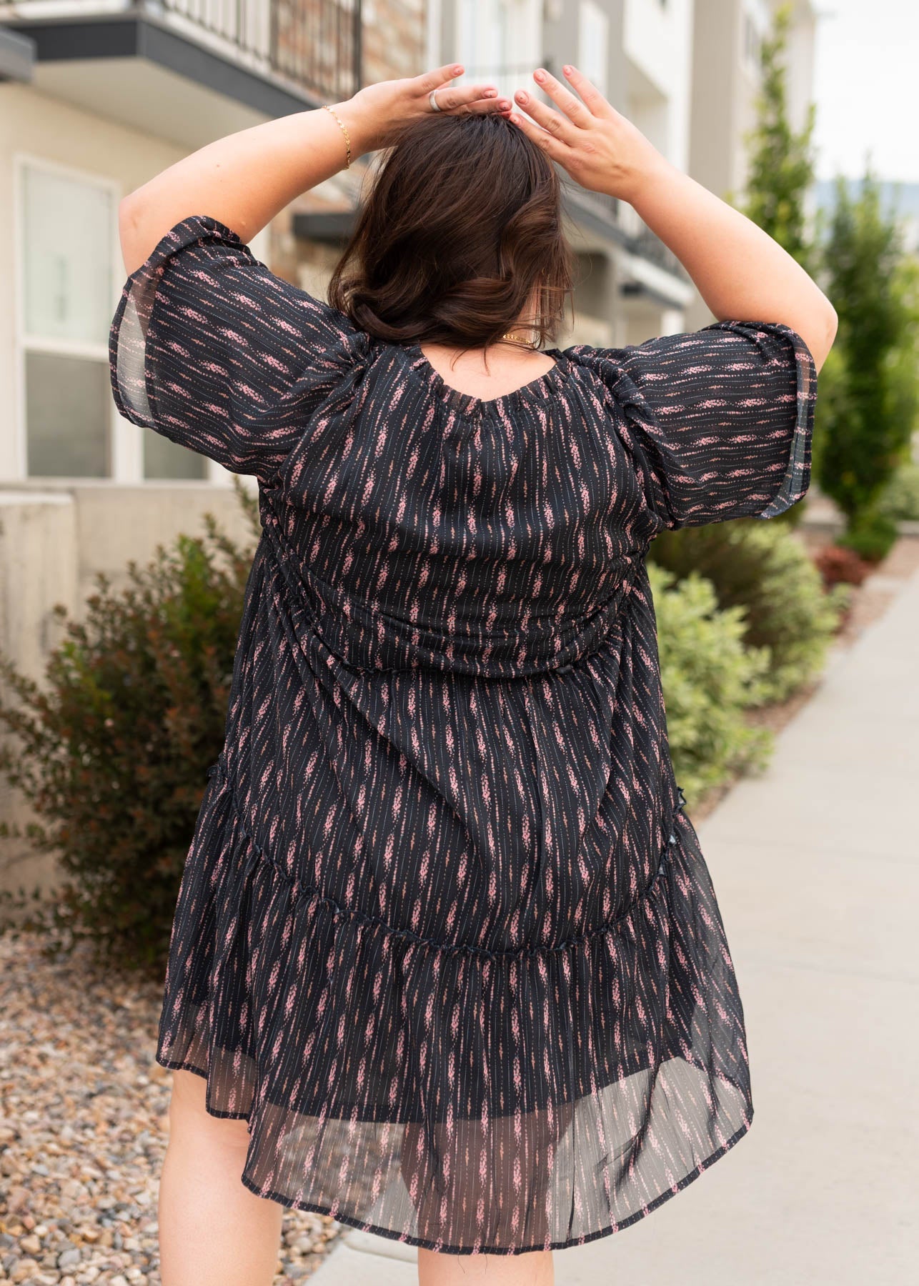 Kailani Pink Floral Dress