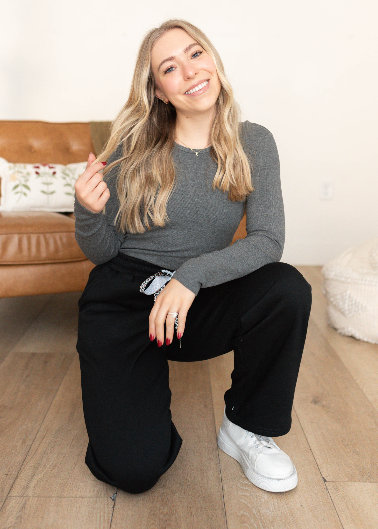 Kinsley Leopard Tie Sweatpants