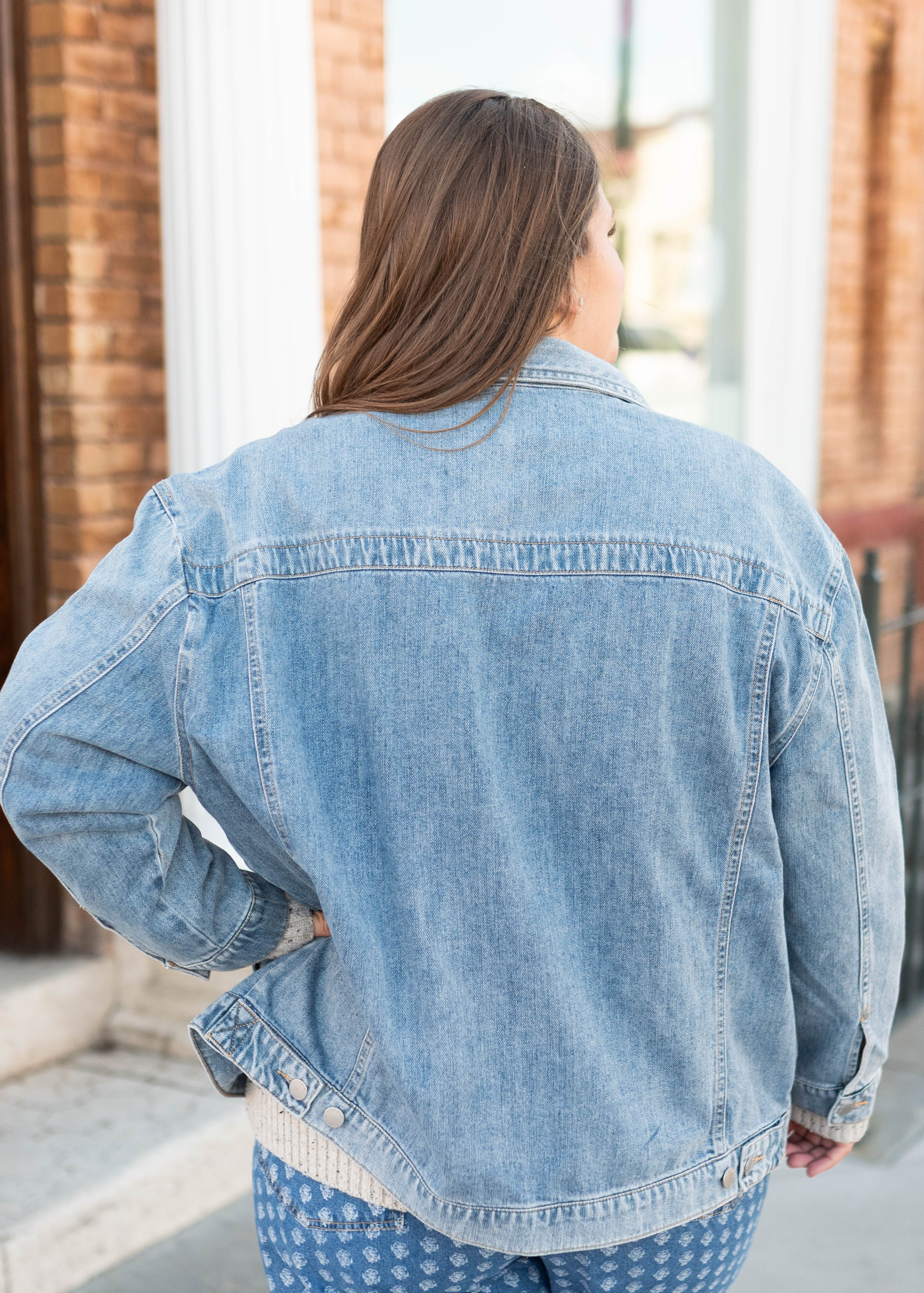 Leigh Denim Oversized Jacket