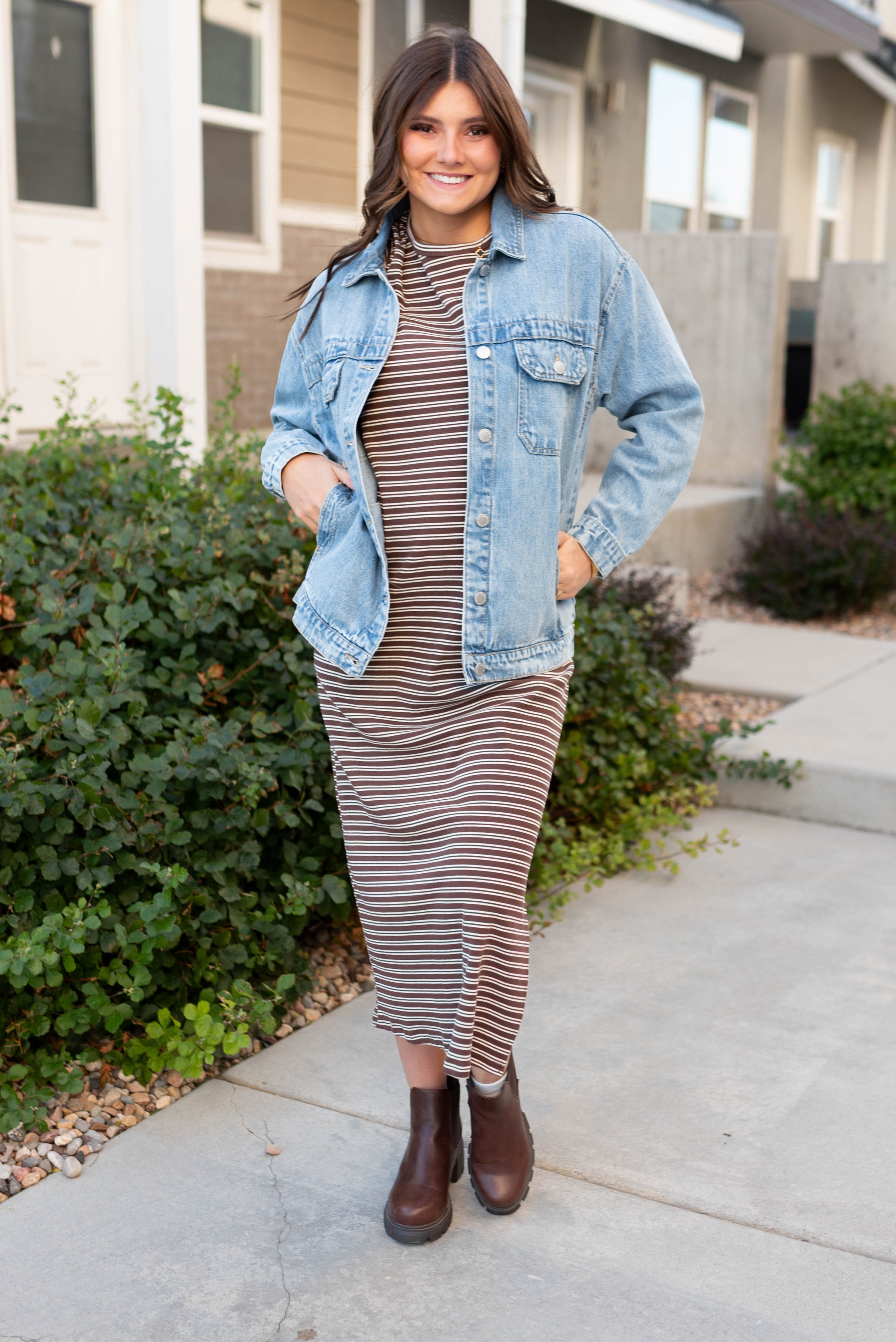 Leigh Denim Oversized Jacket