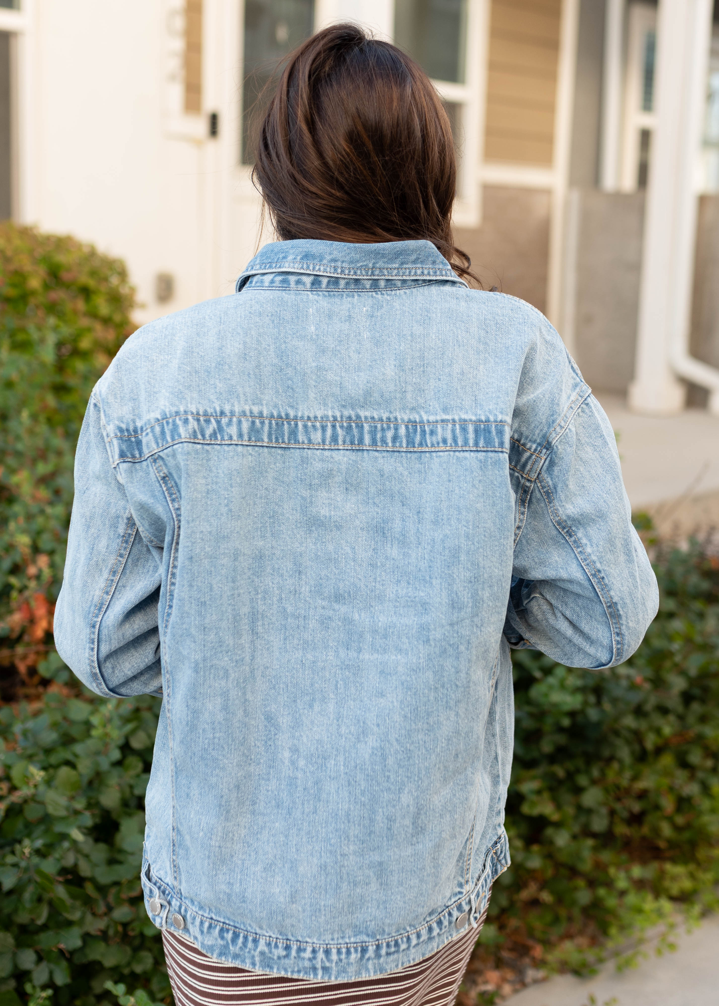Leigh Denim Oversized Jacket