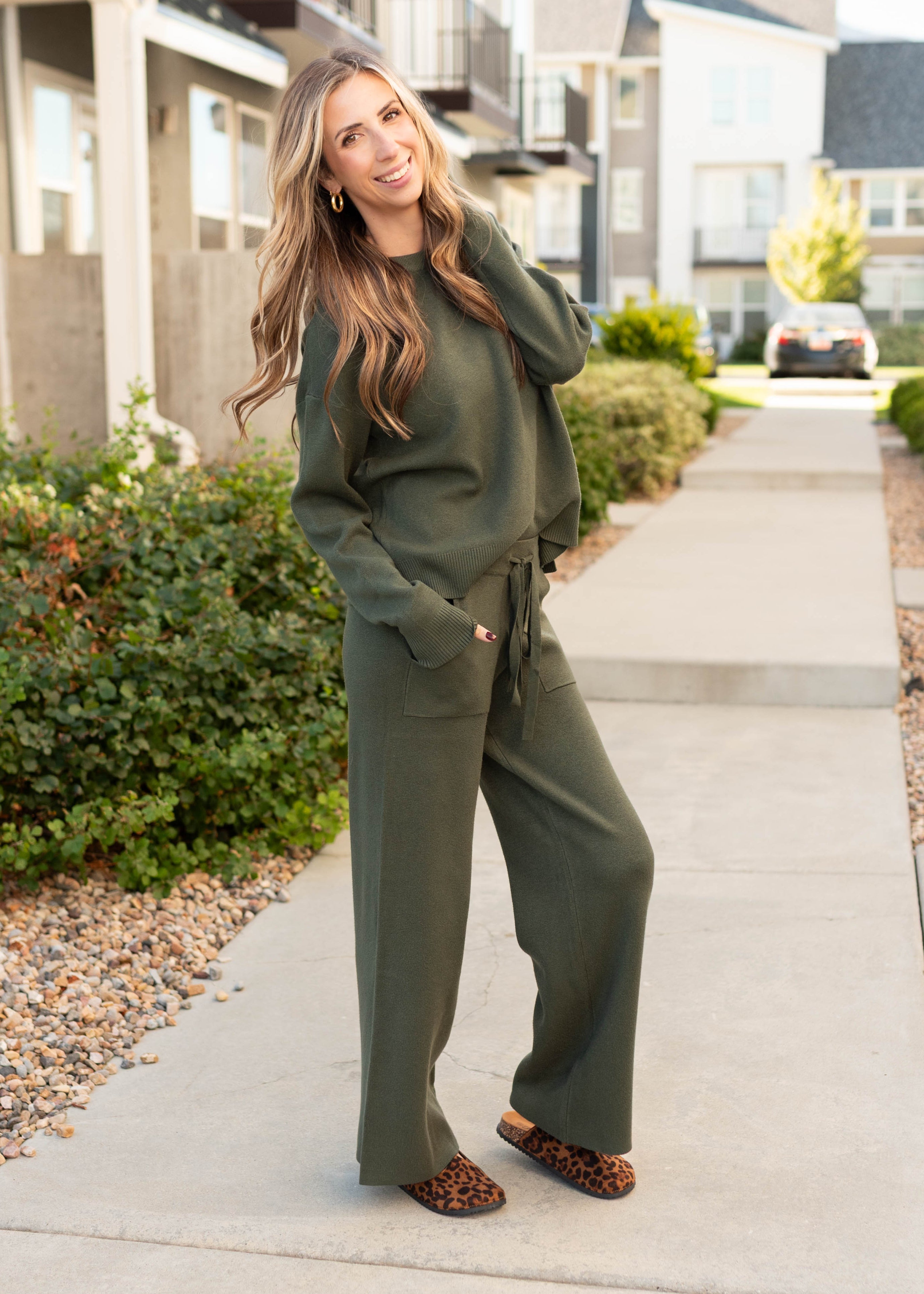 Lexi Forest Green Pants