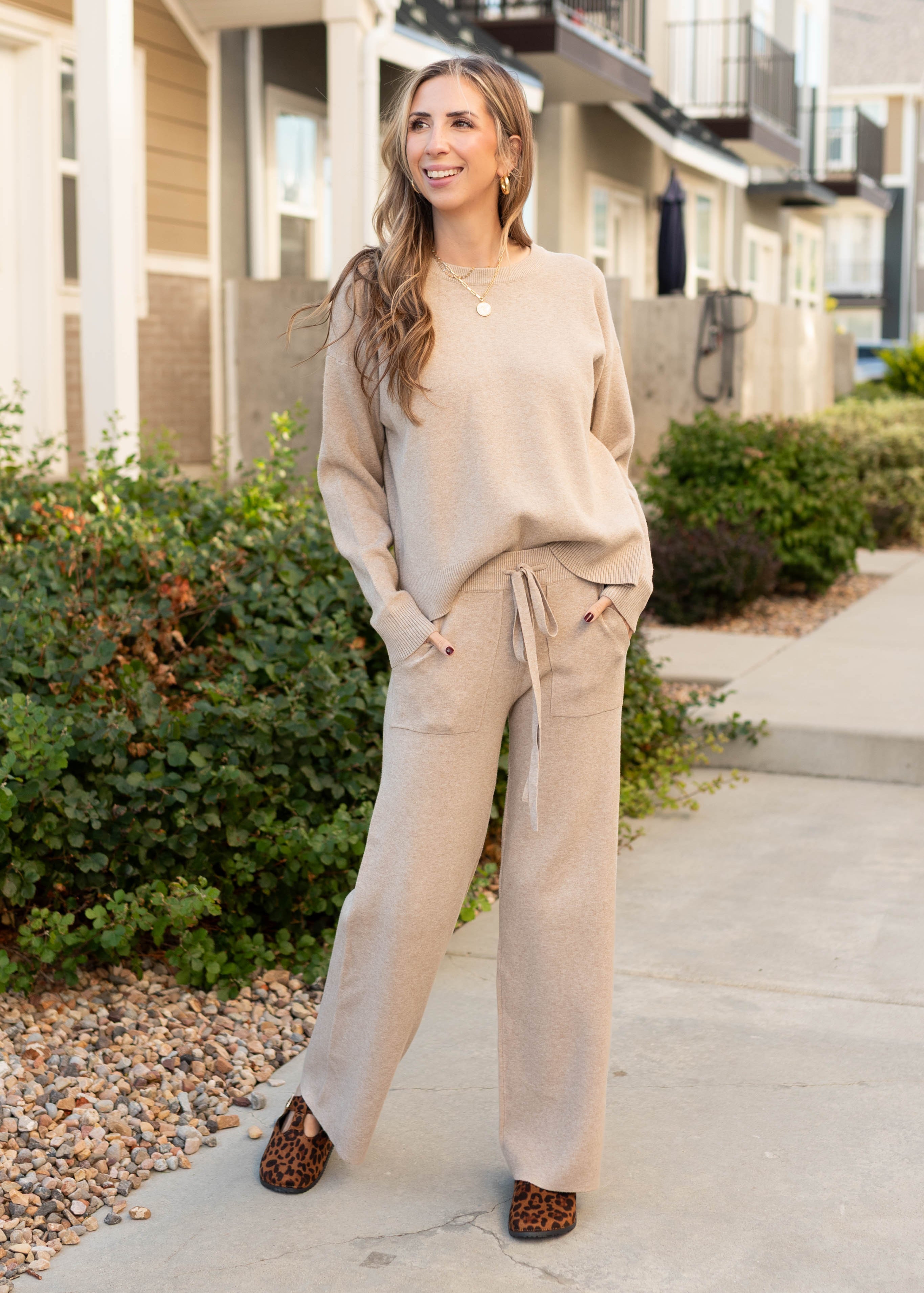 Lexi Taupe Pants