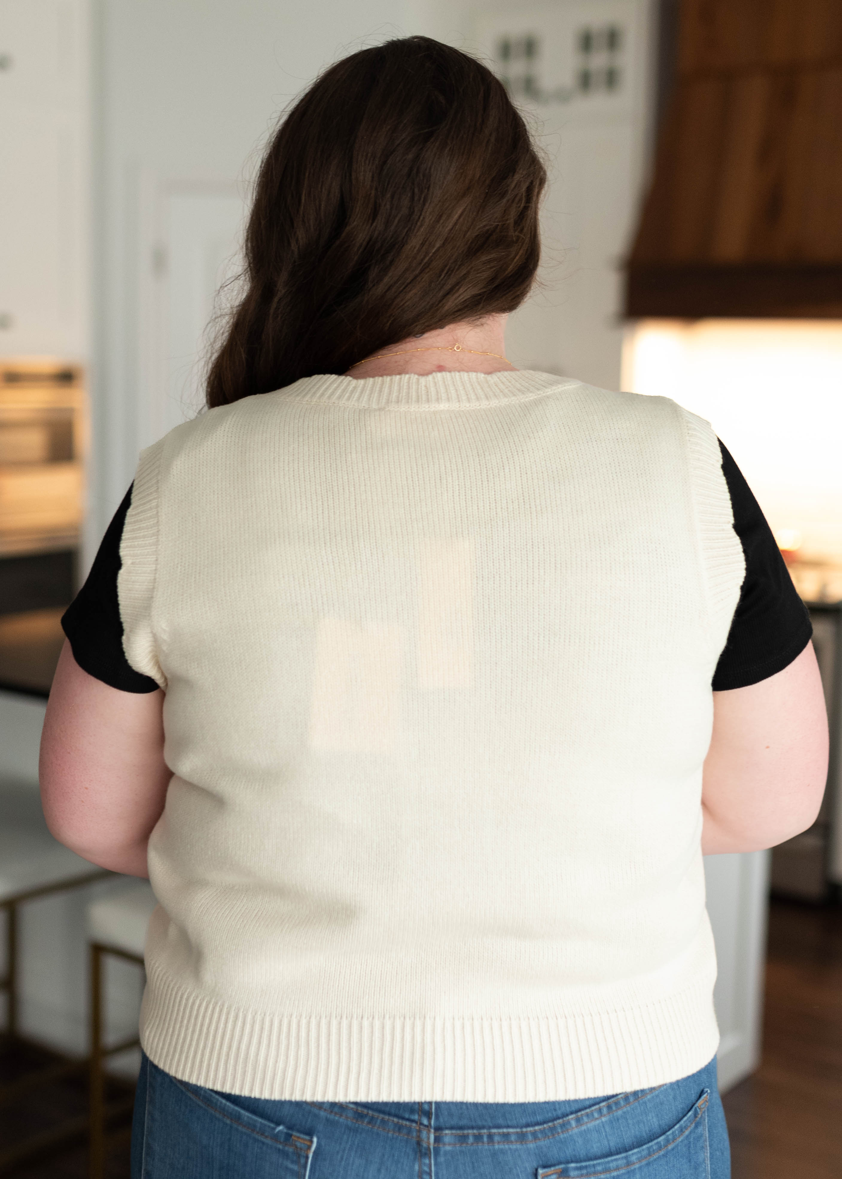 Lyra Flower Patch Sweater Vest