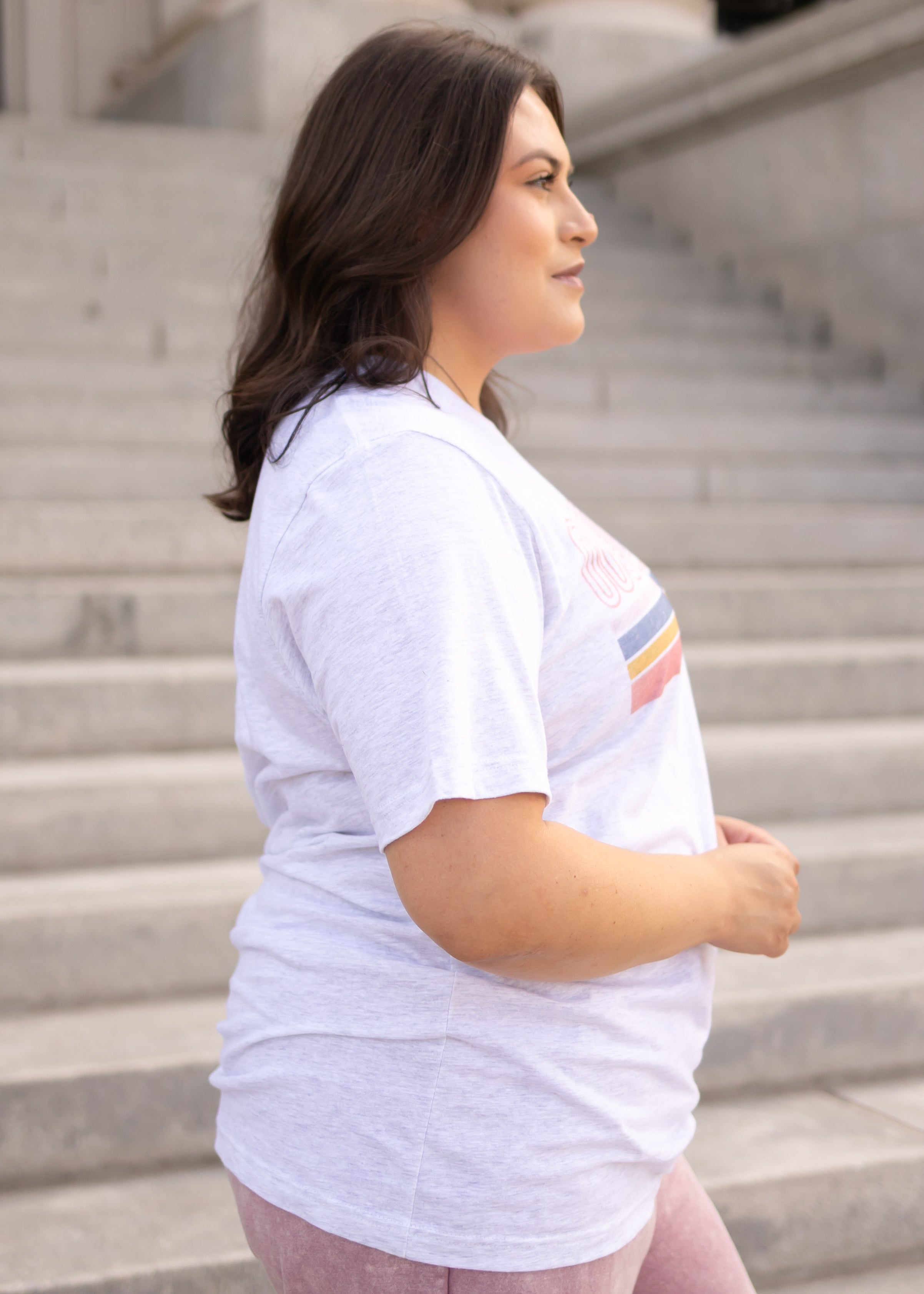 Mama Ash Grey Tee