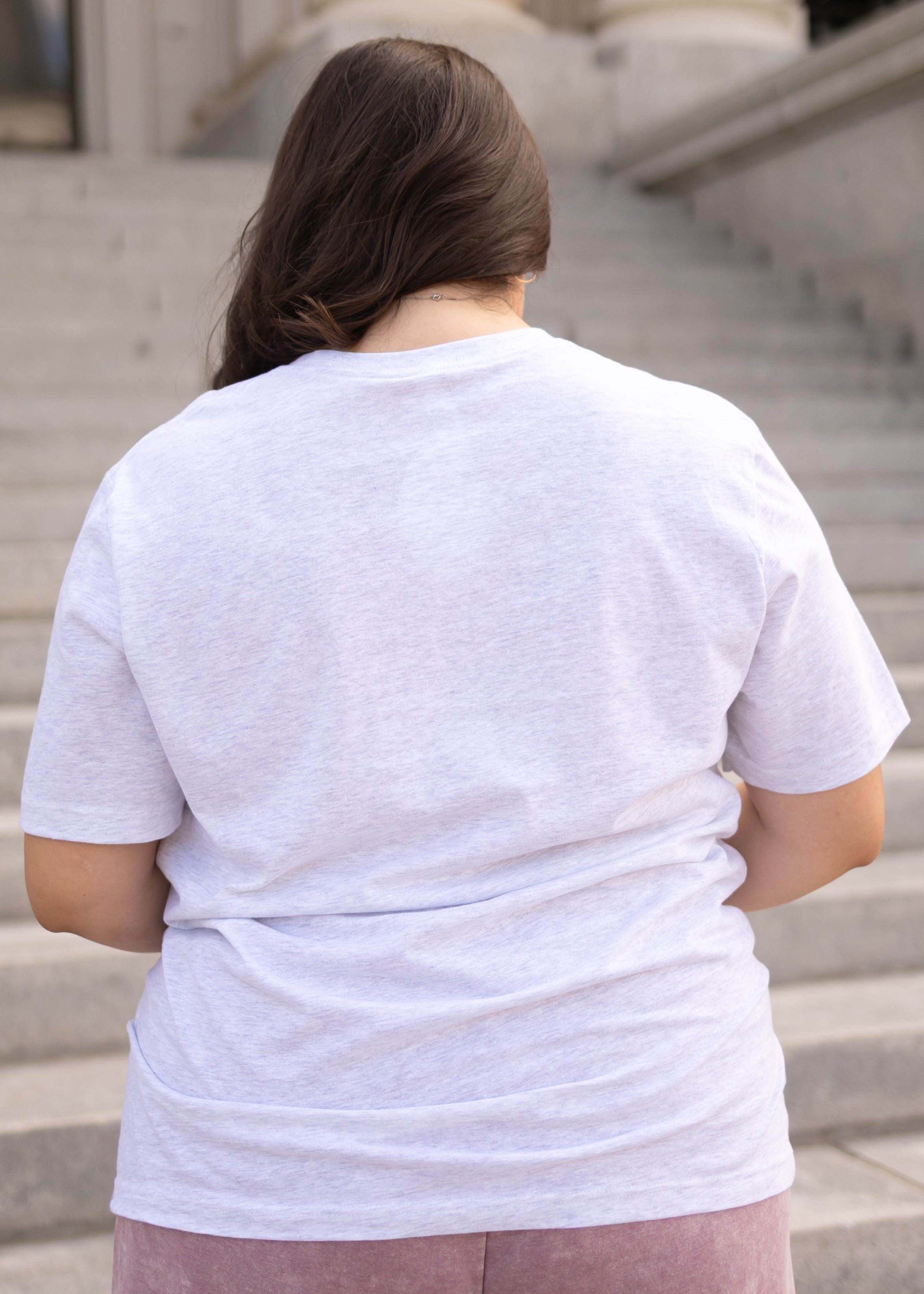 Mama Ash Grey Tee