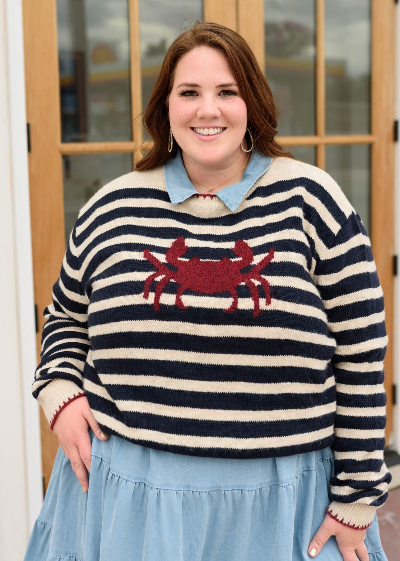 Millie Striped Pattern Sweater