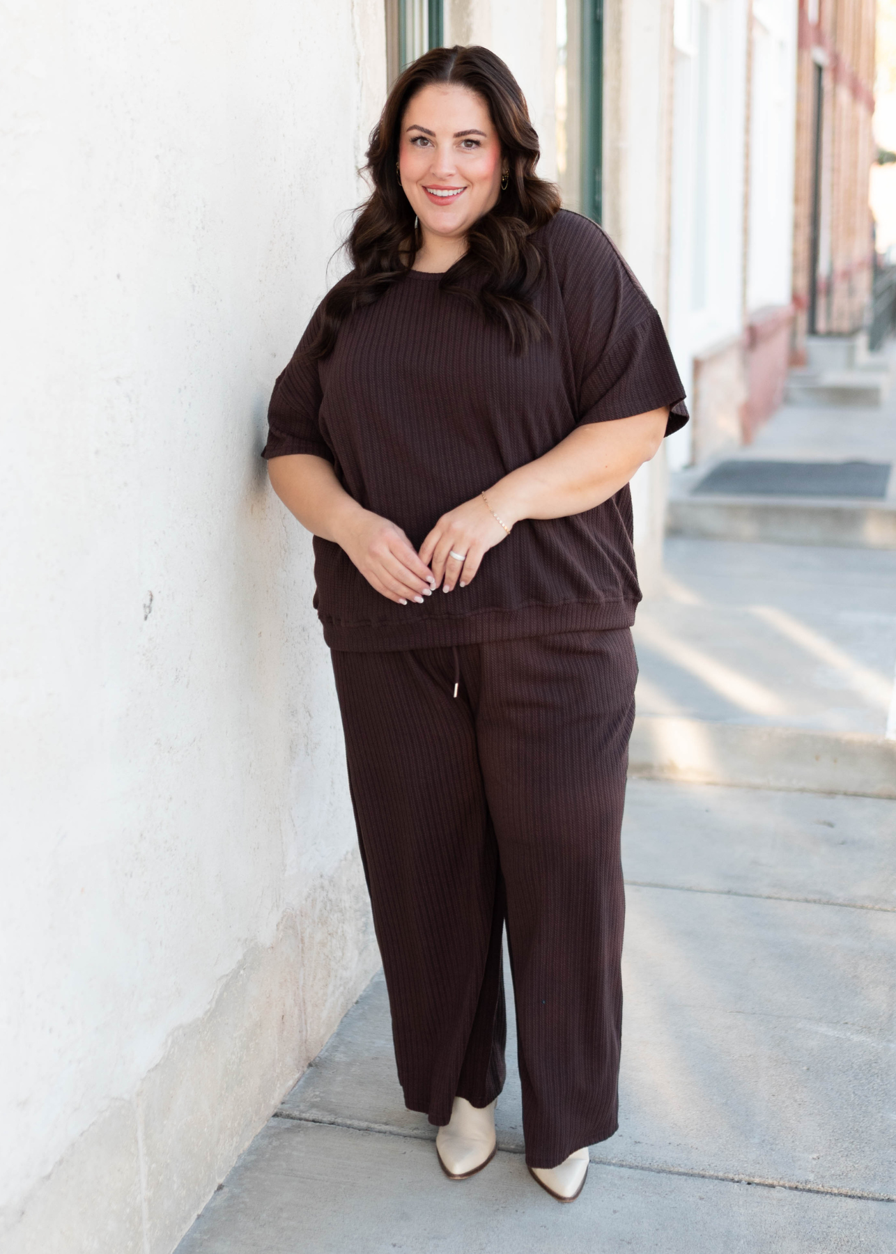 Oaklyn Dark Brown Top
