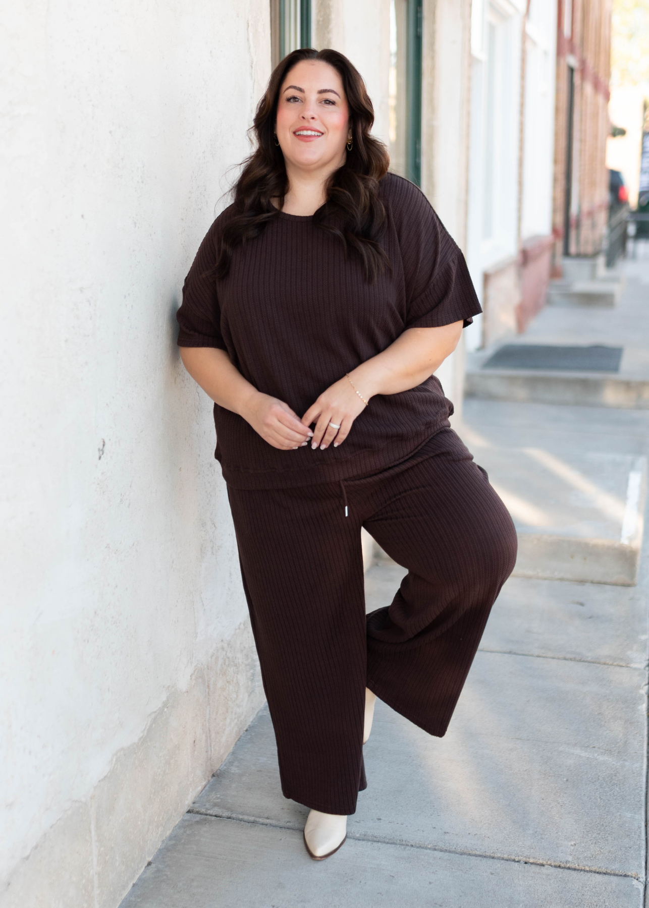 Oaklyn Dark Brown Top