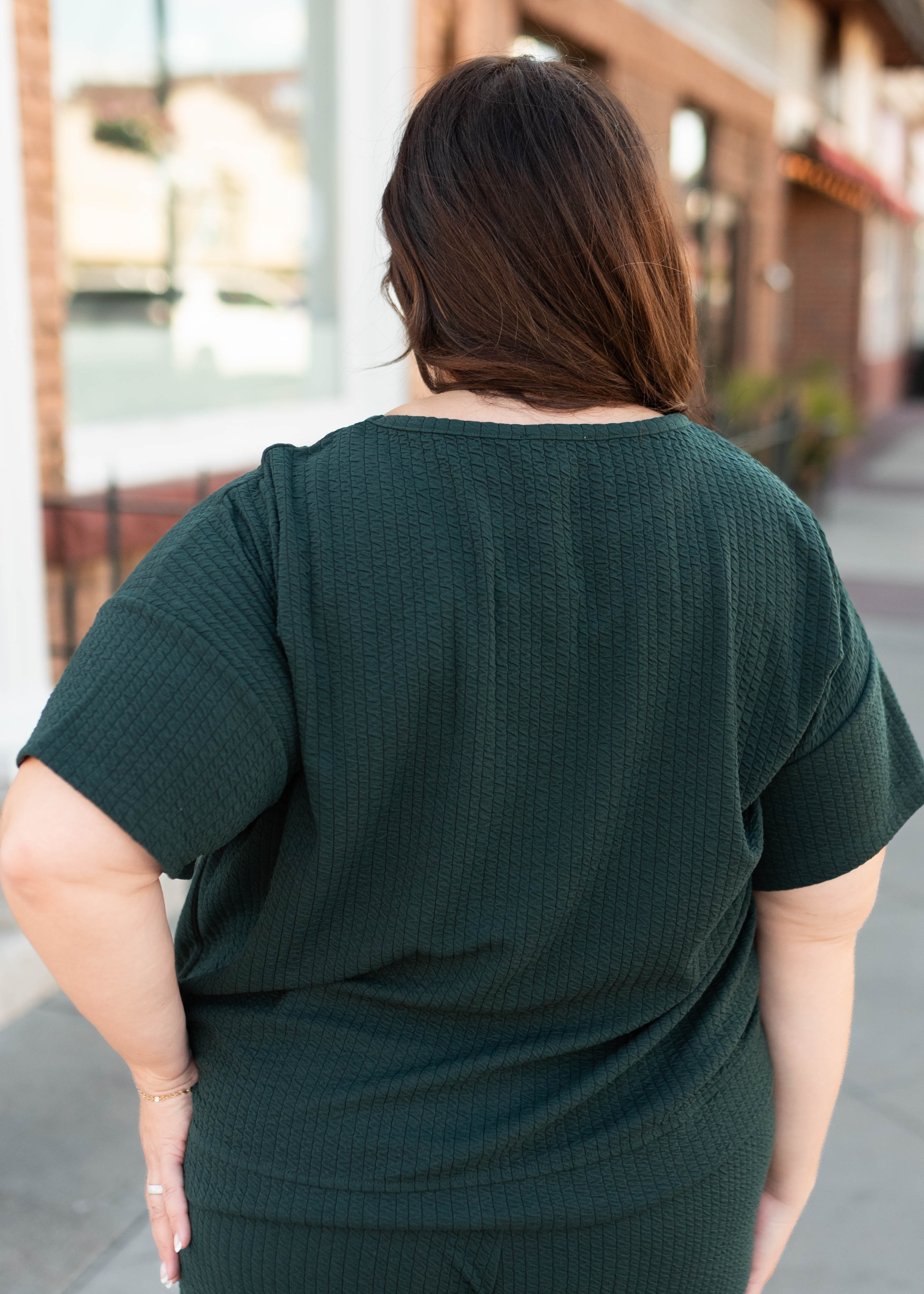 Oaklyn Forest Green Top