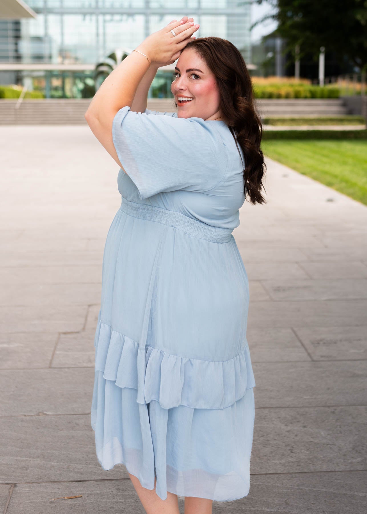 Rea Light Blue Dress