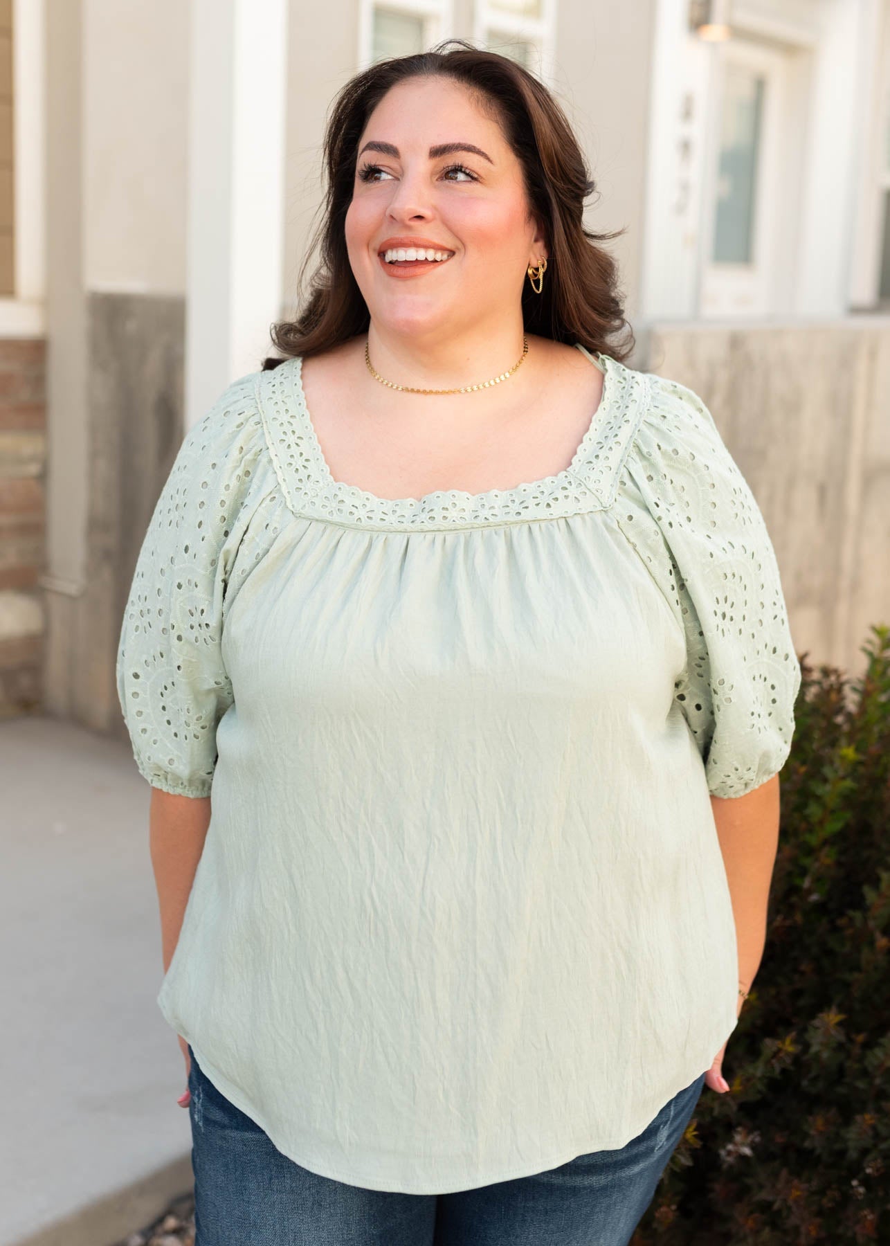 Rosalie Sage Top