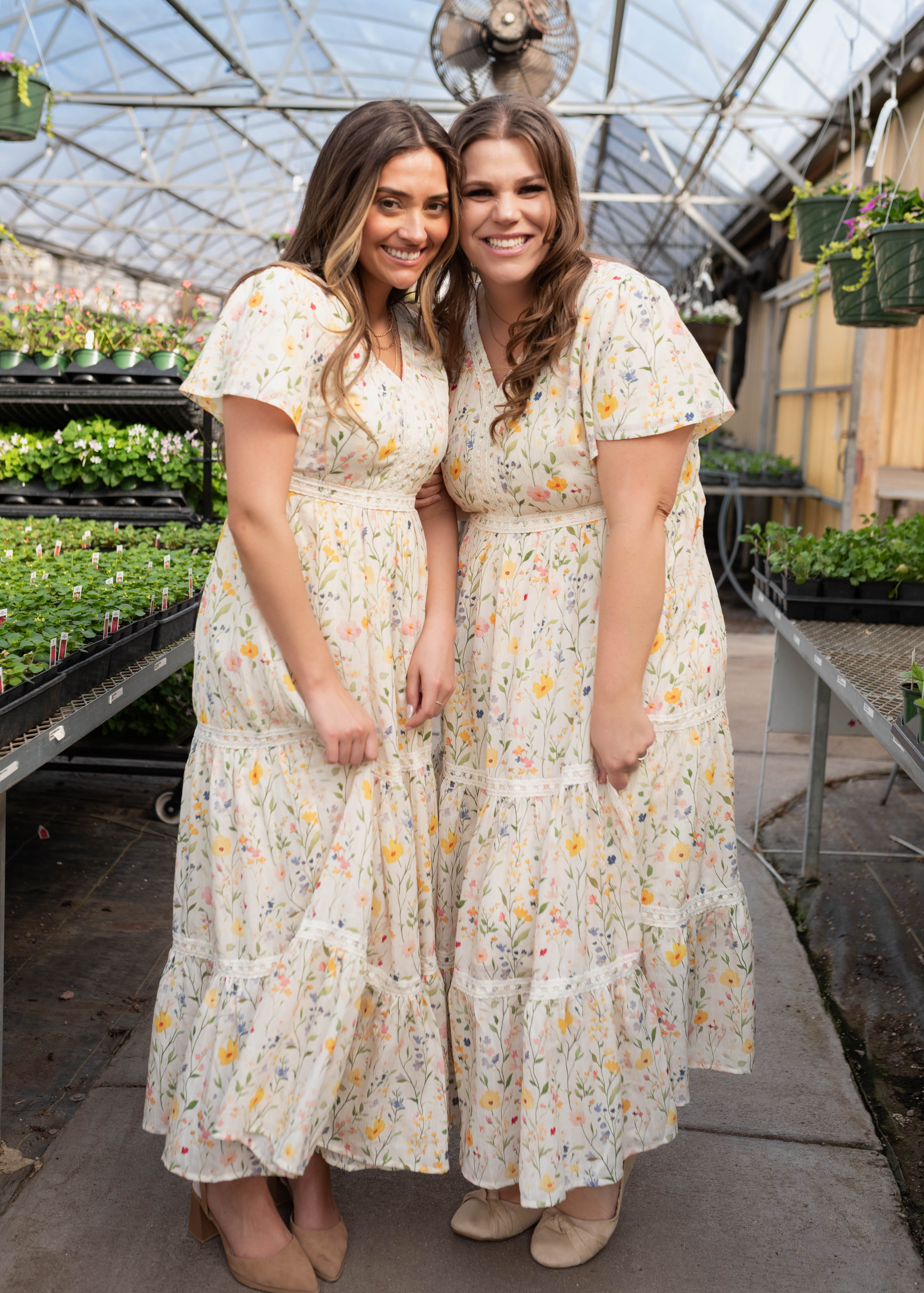 Sasha Ivory Multi Floral Dress
