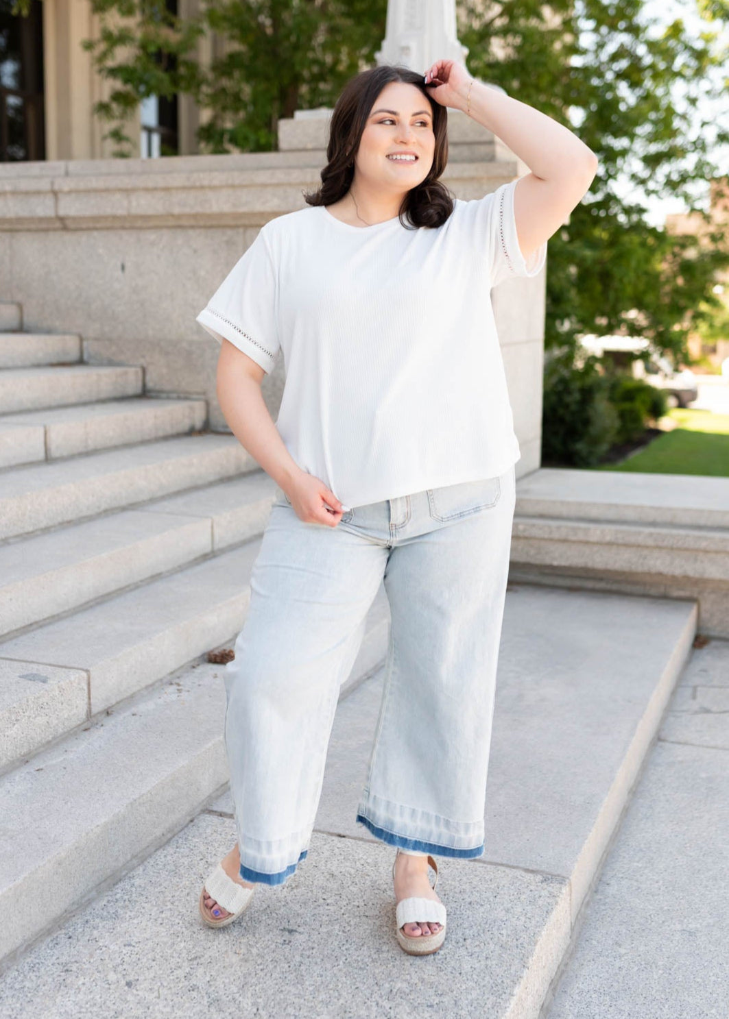 Shara Ivory Top