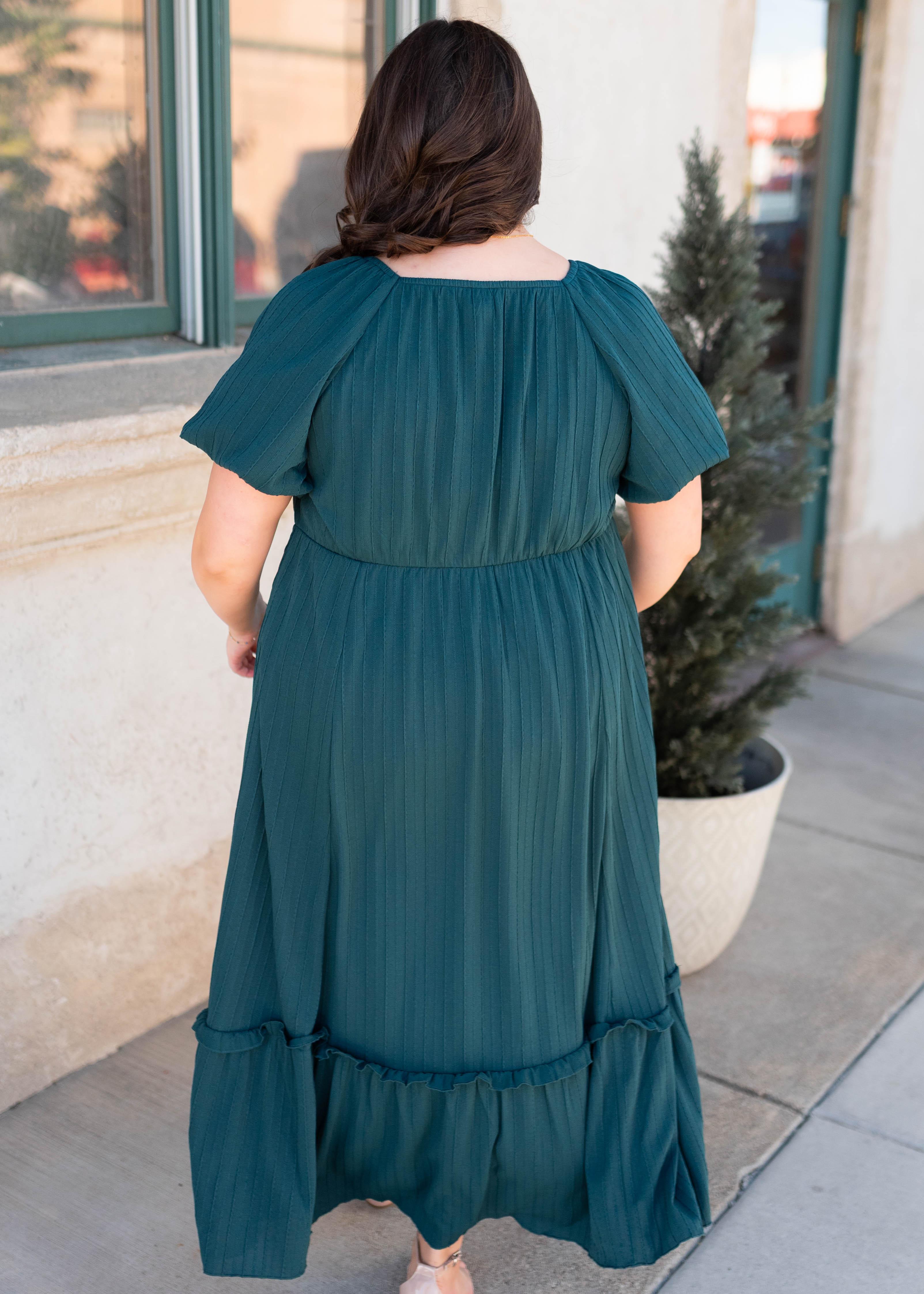 Sophia Forest Green Dress